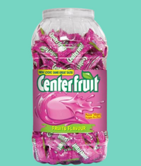 Center Fruits Flavor Bubble Gum