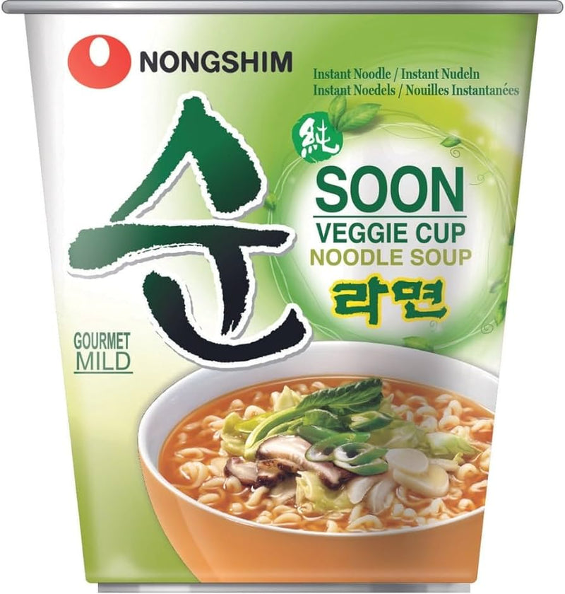 Nongshim Soon Veggie cup noodles