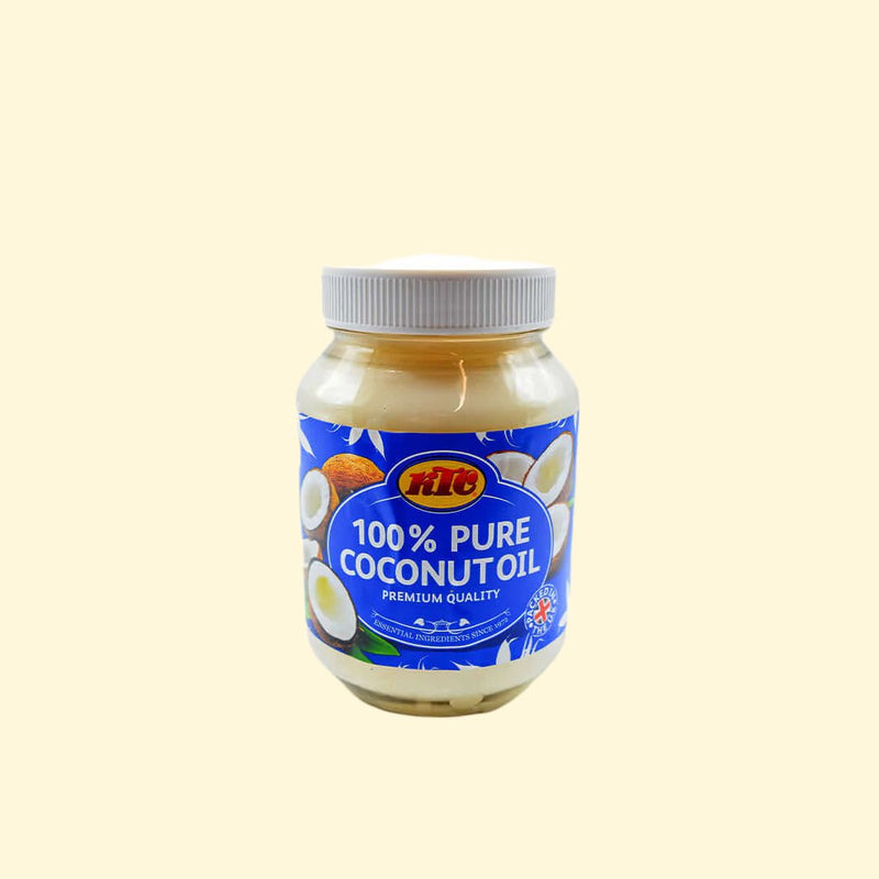 Say hello to your new favorite kitchen essential! Introducing KTC's 100% Pure Coconut Oil: the perfect cooking companion to make your meals healthier and tastier than ever before! With all natural ingredients and 500ml of good-for-you goodness, you'll be spoilt for choice in the kitchen. Let's get cooking!