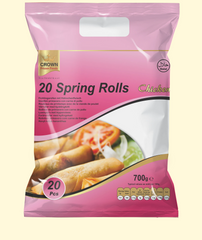 Crown Foods Spring Rolls 20 Pcs - 700g