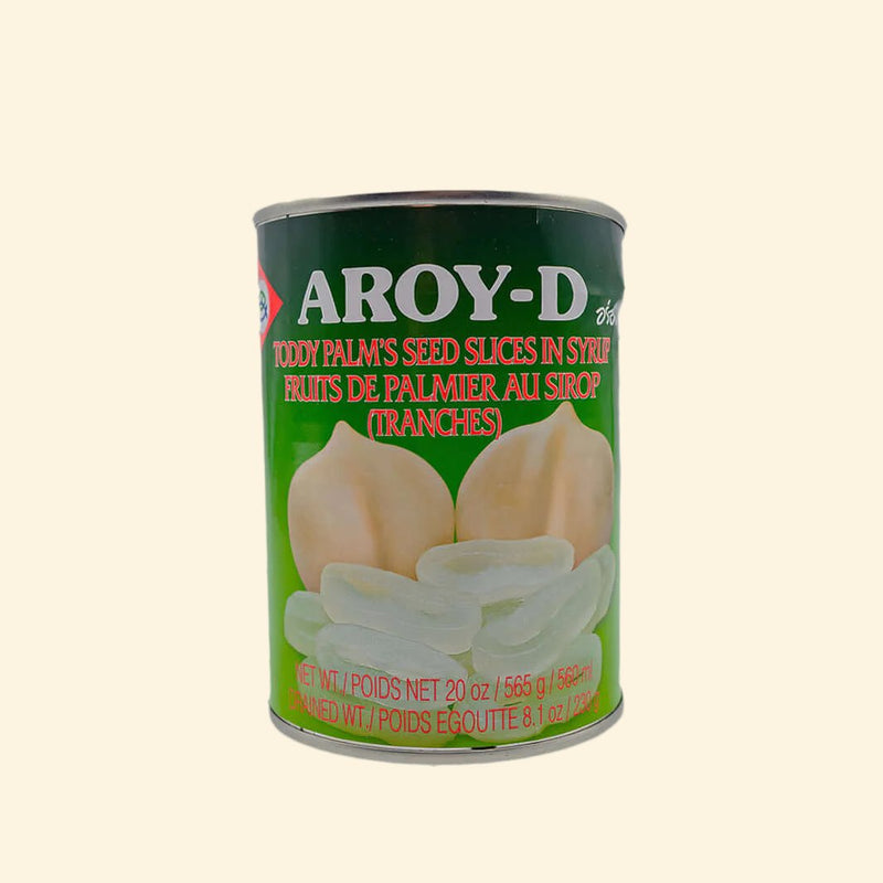 Aroy-D  Toddy Palm's Seed Slices In Syrup  565g