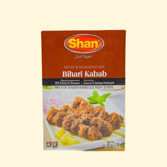 Shan Bihari Kabab 50g is the perfect way to enjoy a traditional dish with minimal preparation. A special blend of spices and herbs adds robust flavor in a convenient and easy-to-prepare package. Enjoy the perfect combination of flavor and convenience with Shan Bihari Kabab 50g.