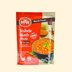 MTR Bisibele Bhath Masala 100g offers a convenient way to spice up your favorite dish. Infused with the tantalizing blend of spices like coriander, pepper, cumin, red chilli, and cloves, this masala adds a delightful flavor and aroma to your meals. Enjoy the warm and comforting flavors of south Indian cooking with this quality masala powder.