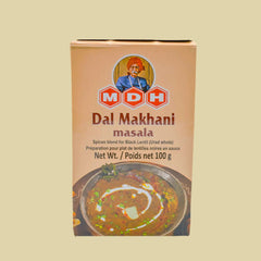 MDH Dal Makhani Masala is a 100g packet of authentic spices blended for a fragrant and savory flavor. This Indian masala blend is ideal for creating traditional Dal Makhani dishes. With this mix of spices, you can recreate the taste of an authentic Indian restaurant experience.