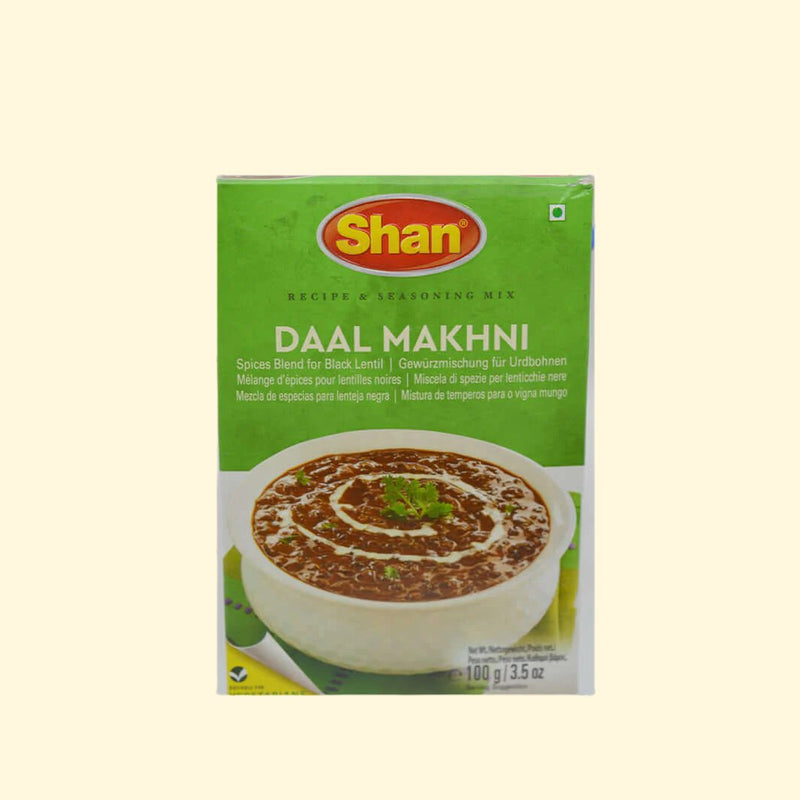 Shan Daal Makhni 100g is a classic Indian dish prepared with carefully selected grains and spices.  With its unique blend of flavour and texture, Shan Daal Makhni is sure to become a staple in your kitchen.