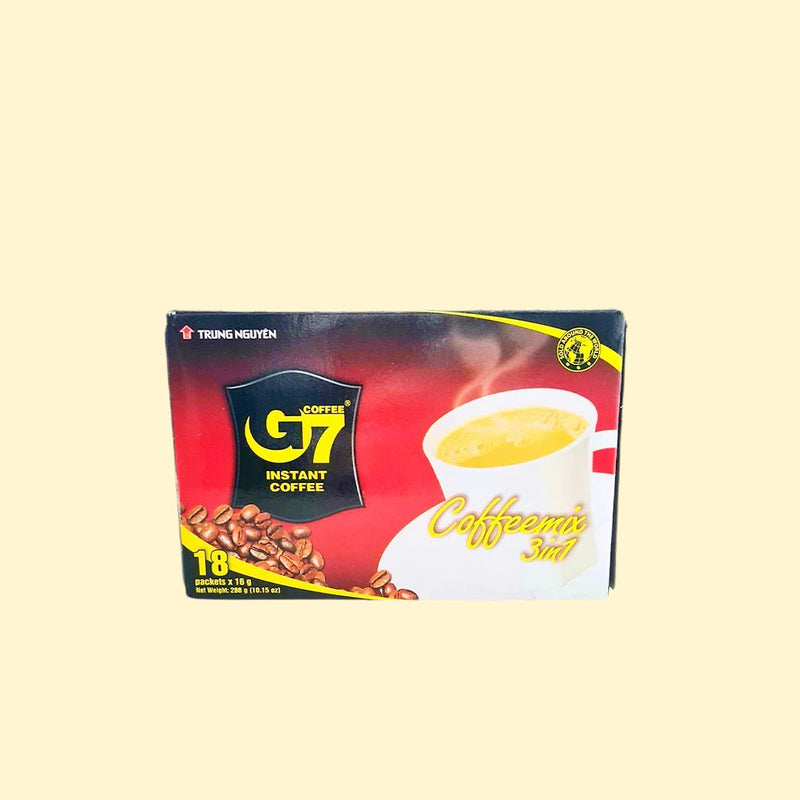 Make mornings (or any time of day!) more delicious with Trung Nguyen Instant Coffee Mix! This robust blend offers up a tantalizing aroma and flavor that'll keep you buzzin' all day. Enjoy a robust cup of joe in no time with this easy-to-mix 288g bag of coffee mix goodness! Yum!