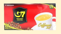 Experience a caffeinated wonderland with Trung Nguyen G7 Instant Coffee! The king of instant coffees, G7 is packed with intense flavor and aroma, giving you the perfect pick-me-up. So, why wait? Get brewing and get energized!