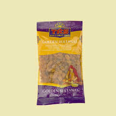 Introducing TRS Golden Sultanas Raisins - all the natural sweetness you desire, no strings attached (literally)! Perfect for baking or snacking, these golden raisins are the yummiest gift for your taste buds! Get plumpin'!