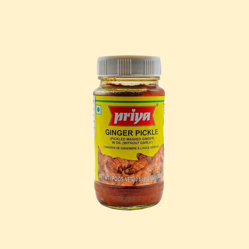 Priya Ginger Pickle (without Garlic) 300g