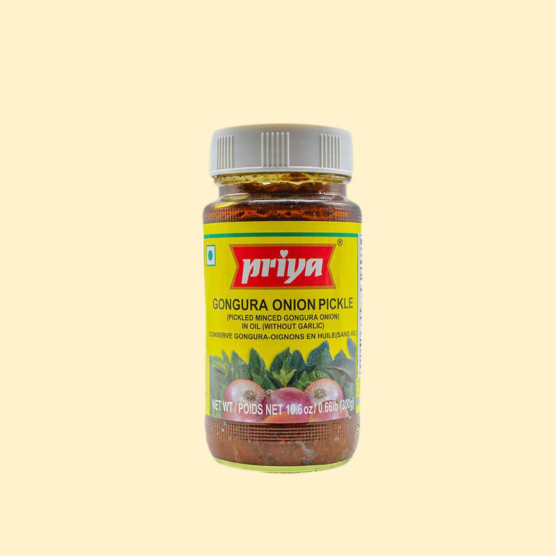 Priya Gongura Onion Pickle (without garlic) 300g