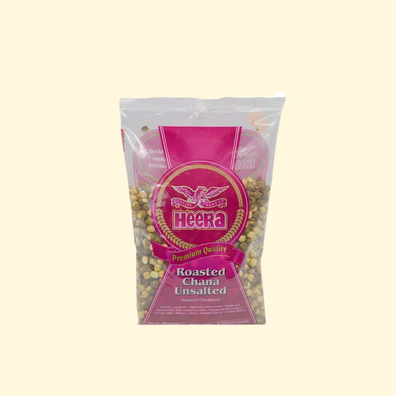 For an unbeatable snack with a delicious crunch, you can't go wrong with Heera Roasted Chana Unsalted! This 300g bag is packed with flavor and free of added salt, so you can snack away with ease. Enjoy the satisfying flavor and crunch anytime, anywhere, without feeling guilty!