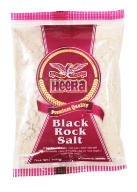 Experience the delight of Heera Black Rock Salt! All the flavour, none of the fuss (just add water)! Perfect for adding a unique touch of salty goodness to any meal, this 100g bag packs a punch. Enjoy the fresh taste of the Himalayas, with Heera!