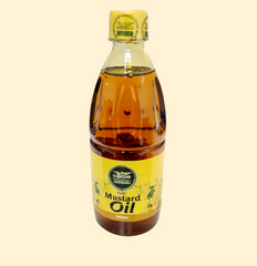 Add some pep to your cooking with Heera's Pure Mustard Oil! This 500ml bottle of zesty goodness , giving you a healthy and flavorful cooking experience every time. Whether you're sautéing, basting, or frying, this super cute bottle is sure to bring the perfect amount of spice to your plate. Spice things up and get cooking!