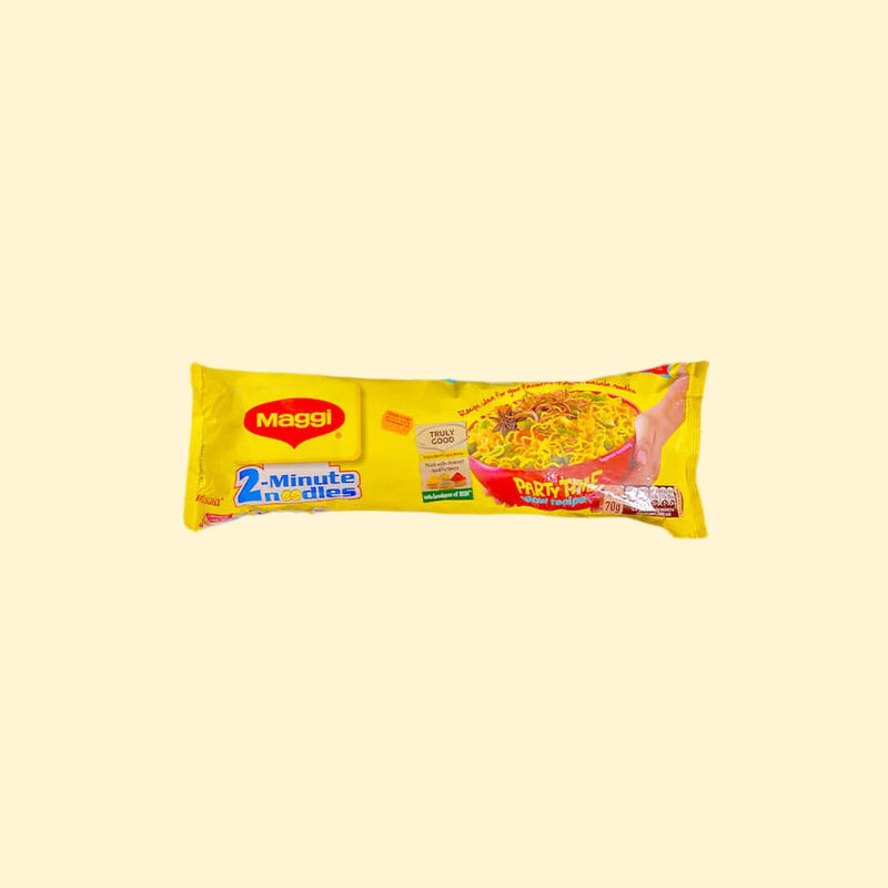 For a tasty and convenient meal that's ready in just 2 minutes, Maggi Masala Noodles are here to spice up your life! Boasting a bold and flavorful punch, this 420g bag is sure to provide plenty of deliciousness for your next quick 'n' easy dinner. Yum!