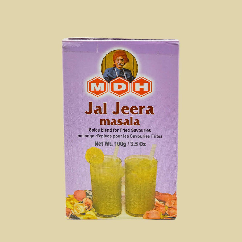 Experience the perfect blend of spices with MDH Jal Jeera 100g. This product is made of only the finest ingredients and is a delicious blend of traditional spices. Enjoy the blend of flavor and aroma, and the complex mix of cumin, pepper, and other spices that will tantalize your taste buds.