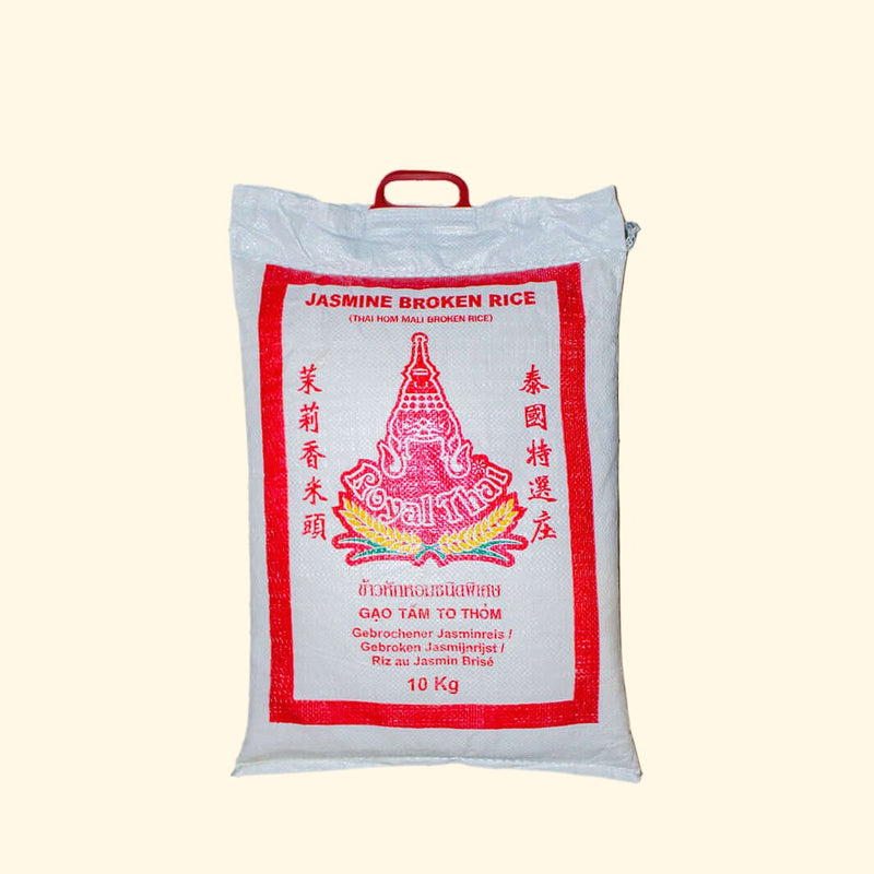 Satisfy your royal cravings and elevate your meals with this 20kg bag of Royal Thai- Jasmine Broken Rice. Bursting with flavor, this indulgence is fit for a king! Enjoy a unique and tantalizing aroma, and be sure to treat your taste buds to something truly special. Oh, so regal! 🤴