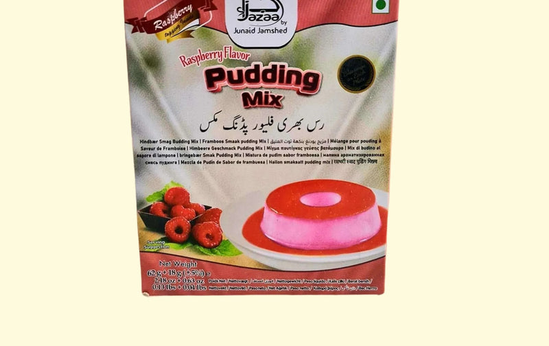 Jazaa Pudding Mix Raspberry Flavor 80g