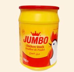 This stock is no chicken feed! Fulfill your giant cravings with our Jumbo Chicken Stock; packed with 1kg of savory, flavorful ingredients guaranteed to make any dish a real barn-burner. Add a heavyweight boost to your cooking and wow your family and friends!