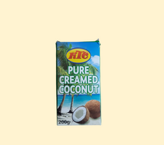 Make your curries and desserts extra special with KTC's Pure Creamed Coconut! This 200g pack is made with only the finest ingredients, so you'll be getting a quality, creamy coconut with every purchase. Whip up something special and delicious today!