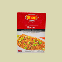 Shan Keema 50g is a delicious blend of spices and herbs. Made with natural ingredients, this masala mix adds flavor and aroma to your favorite dishes. With 50g of flavorsome goodness, you can enjoy a flavorful and easy meal without spending a lot of time in the kitchen. Enhance all your curries, kebabs, and other favorites with this delightful seasoning.