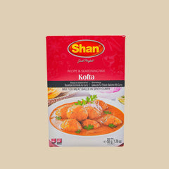 Shan Kofta 50g is an easy to make dinner dish with special spices and herbs. It's made with natural ingredients like coriander, cumin, garam masala and ginger. With a flavourful blend of traditional herbs and spices, Shan Kofta 50g offers an authentic taste with every bite. Enjoy a delicious meal in minutes with this time-tested recipe.