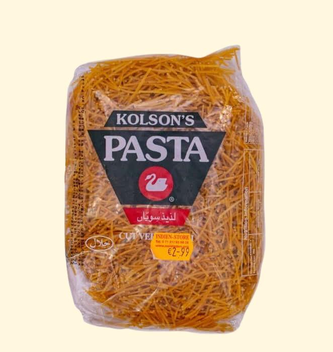 Cook up a delicious masterpiece with Kolson's Pasta! This 400g bag is chock-full of the best pasta around, ready for you to get creative in the kitchen. Who knows what culinary delights await you! (P.S. - Bring on the sauce!)