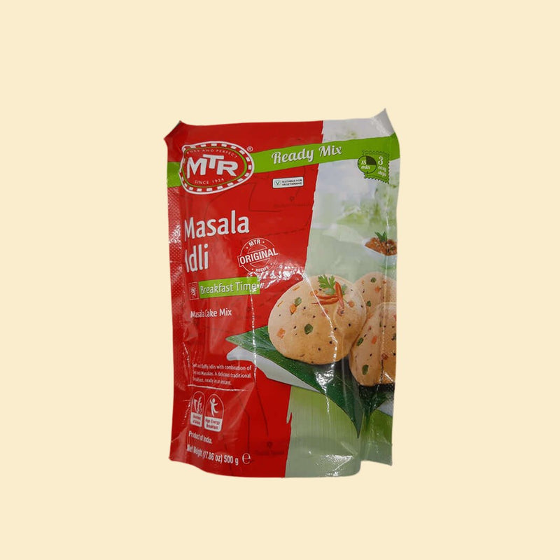 Start your day with a delicious bang! Enjoy the savory, spiced flavors of MTR Masala Idli - the perfect way to jumpstart your morning! Packed with 500g of spice-infused goodness, this idli is sure to make your tastebuds tingle! Oh, and it's definitely NOT for picky eaters!