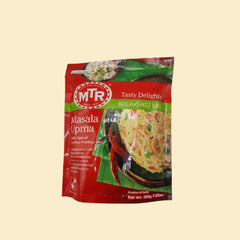 So you're looking for a flavorful way to start your day? Look no further than MTR Masala Upma! This tasty, 200g pack of masala goodness has all the flavor you need in one convenient meal. Enjoy the deliciousness of MTR Masala Upma, because why settle for boring when you can spice it up?!