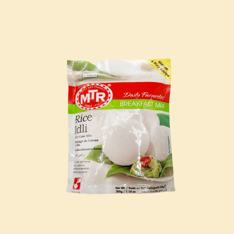 Wake up your taste buds with MTR Rice Idlis! Soft, fluffy and delectable, these pre-cooked idlis are perfect for breakfast, or a snack with your fave chutney. Their 200g pack ensures you get more idlis than any idli lover can ask for! What's not to love?