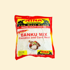 Nina Banku Mix Cassava & Corn Meal 907g