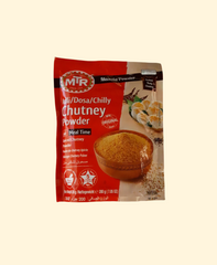 MTR Idli / Dosa / Chilly Chutney Powder provides an authentic South Indian flavor for traditional dishes. This 200g powder is expertly blended with the perfect proportion of spices to deliver balanced flavor and aroma. Sprinkle over your favorite dish to add a delicious, hot, and spicy kick.