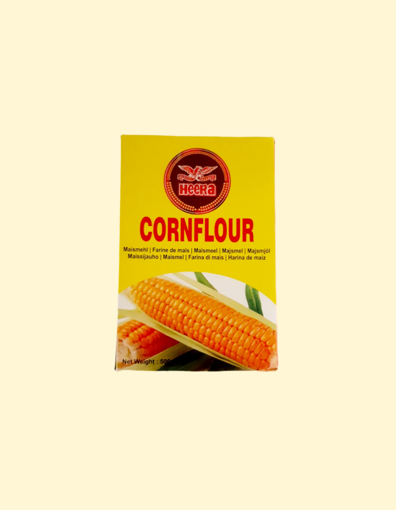 Delight in deliciousness with Heera Cornflour! Get the best of both worlds with this 500g pack - light and fluffy texture with an unbeatable aroma! Why settle for anything less when you can enjoy the perfect texture and flavour?! Perfect for baking, frying, and every culinary creation! Corn up and get cooking!