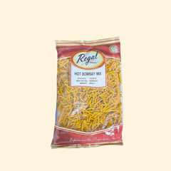 Experience the fiery and flavorful goodness of Regal Hot Bombay Mix. This mix only uses the best ingredients, delivering a punchy and delicious snack for any occasion. Treat your taste buds to the tantalizing taste of Regal Hot Bombay Mix!