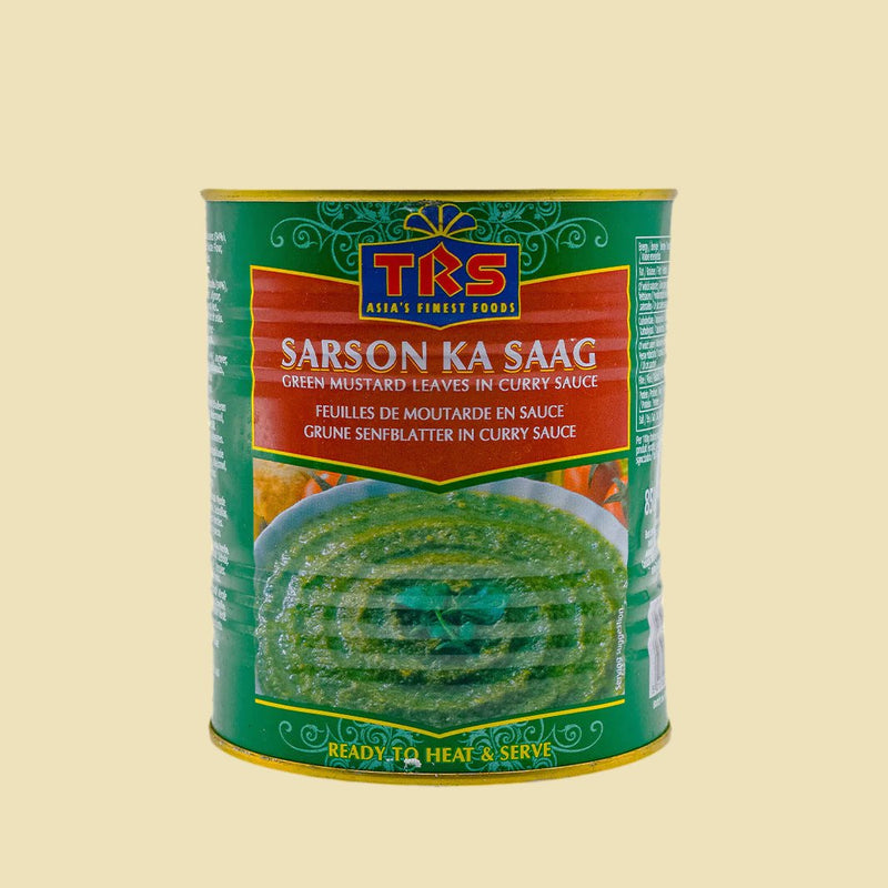 Craving a delicious Punjabi meal? Look no further than TRS Sarson Ka Saag! This 850g jar of ready-to-heat sarson ka saag is perfect for creating an authentic experience in the comfort of your own home. It's authentic, tasty, and a real time-saver - so why wait? Let's get saag-ing!