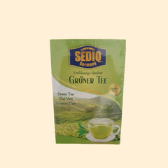  Experience the flavor of Sediq Germany's Grüner Tee 500g. This special blend of green tea offers a light, slightly sweet flavor and an incredible aroma. Its high levels of antioxidants and polyphenols make each sip an energy boost to start your day. Enjoy!