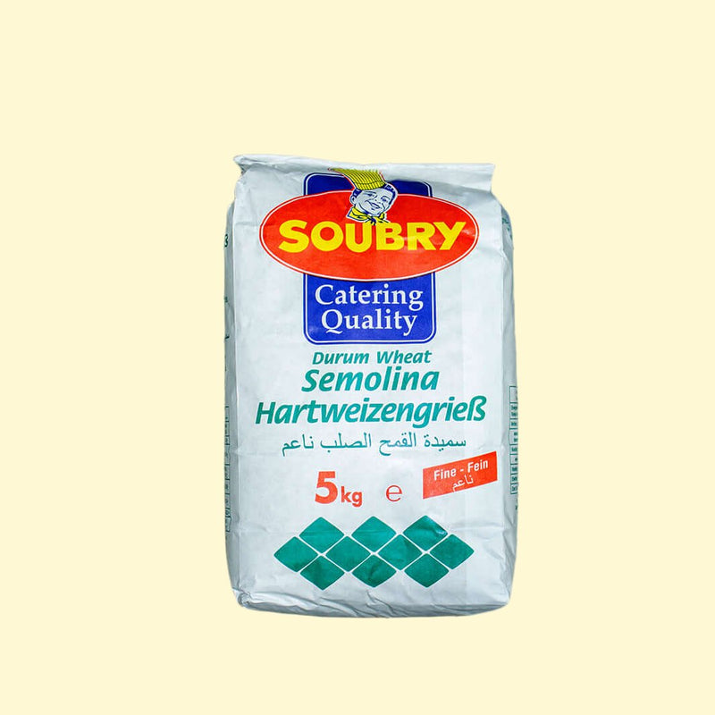 Bring some delicious Italian vibes to your cooking with Soubry Semolina - 5 Kg of pure, flavorful goodness! The perfect base for your favorite pasta recipes, it's sure to add a special zing to your dishes without breaking the bank. Unbelievably easy to use and genuinely tasty, it's the go-to ingredient for your culinary adventures. Buon appetito!