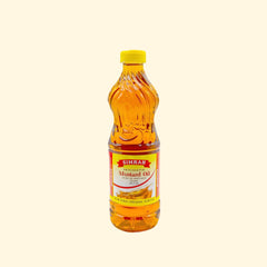 Taste the flavor of India with Simran Mustard Oil! With 455g of pure, all-natural oil, you can take your cooking from bland to grand. Spice up your dishes with this rich yet aromatic oil - you won't regret it! (In fact, you might just combust with excitement.) 