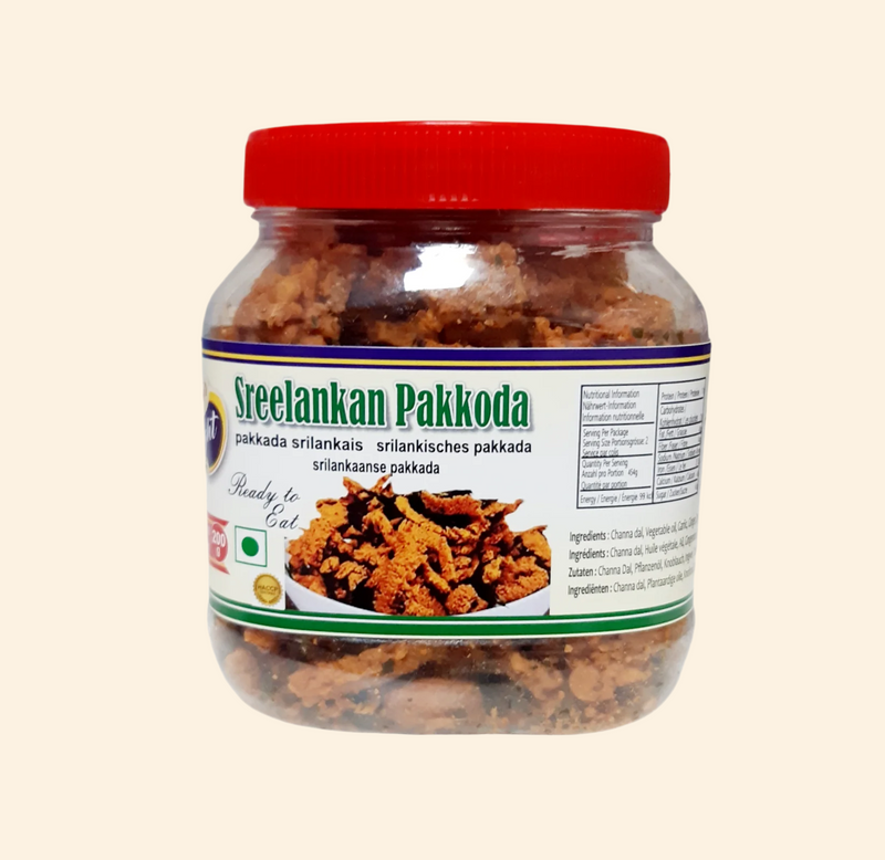 Treat your taste buds to Tony's Delight Sreelankan Pakkoda 200g! Crunchy, delicious veggie pakkodas with a spicy kick - perfect for a snack or light meal. Make "pakkoda-nize" your life and get Tony's Delight for an instant flavor explosion!