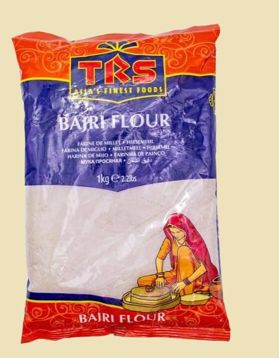 TRS Bajri Flour is a high quality flour, produced from the finest bajra grains, and processed in hygienic conditions. This flour contains plenty of essential proteins and dietary fiber, making it a perfect choice for a healthy diet. Each 1 kg pack of TRS Bajri Flour is a convenient option for all your baking needs.