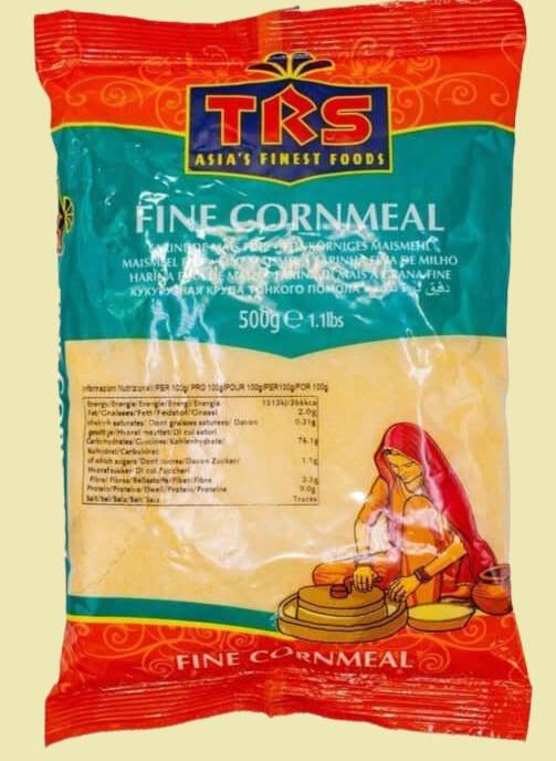 Treat yourself to some tasty goodness with TRS Fine Cornmeal 500g! This fine-ground golden goodness is perfect for making delicious cornbread, pudding, and so much more. Get ready to savor the awesomeness that this cornmeal brings to your plate!