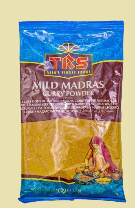 Add some spice to your life with TRS Hot Madras Curry Powder! This 100g pouch of powder will heat up your meals and evoke the vibrant flavours of the Indian subcontinent. Enjoy this hot and hearty powdered mix to create memorable and unique dishes that'll keep you coming back for more. Currry up!