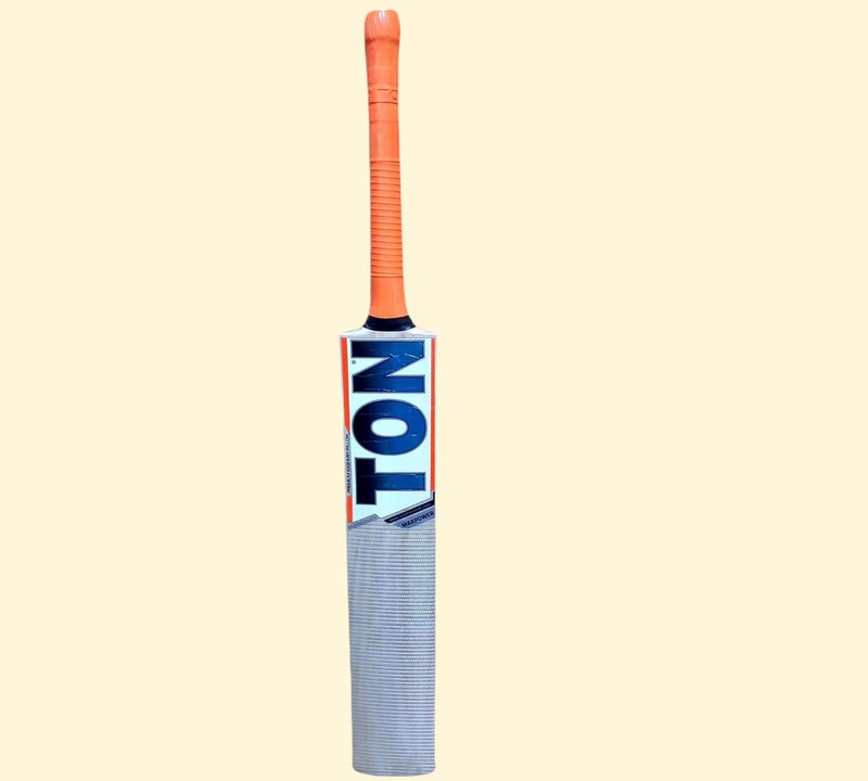 Introducing the Ton Kashmir Willow Max Power- Leather Ball Cricket Bat! Get ready to go deep with this bat’s superior craftsmanship and maximum power! Unleash your inner champion and dominate the field with this beast of a bat and its special leather ball designed to deliver maximum impact. Let's hit 'em out of the park!