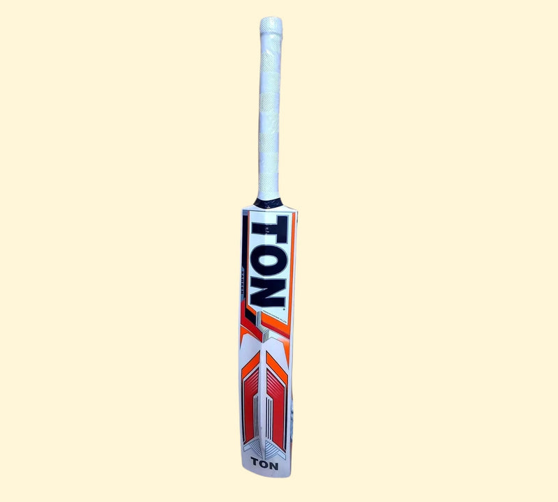 Bringing your cricket game to the next level with this Ton Kashmir Willow Super- Leather Ball Cricket Bat! Featuring a supremely durable Kashmir willow and super leather ball, this bat is ideal for all types of pitches and weather conditions so you can play all season long! Get ready to take your batting game to the top of the scoreboard.