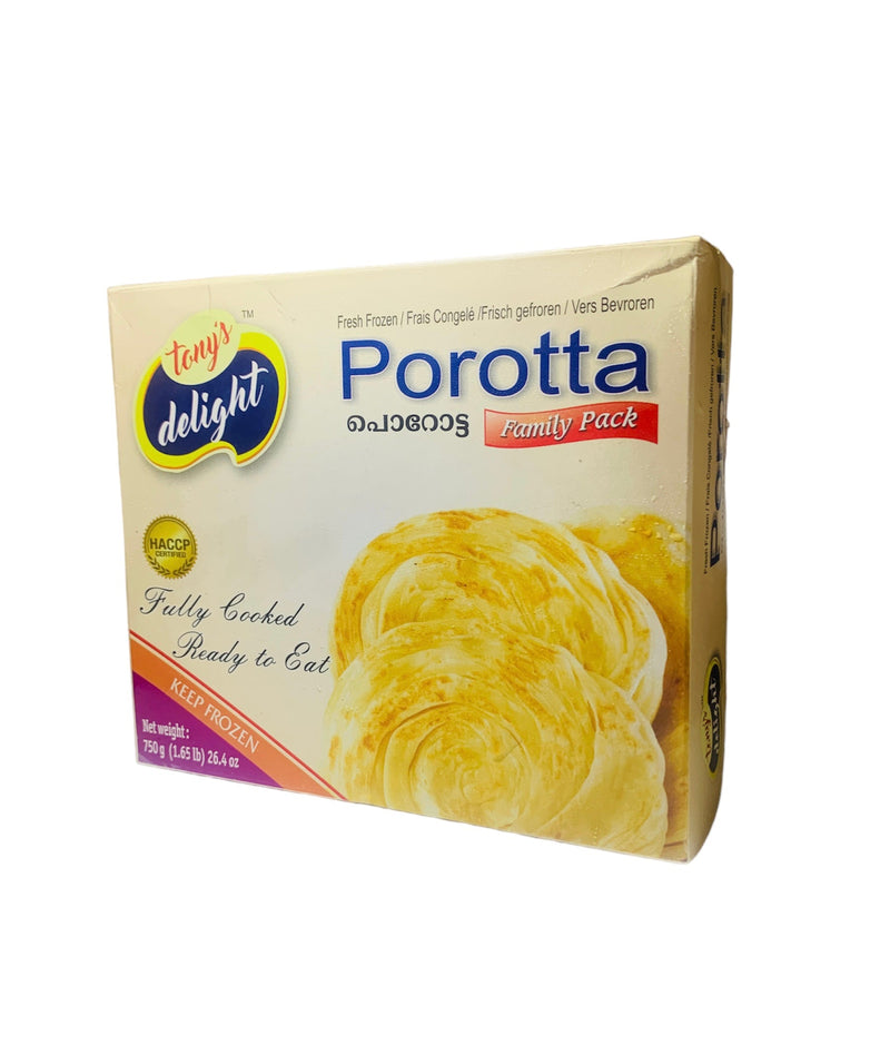 Tony's frozen Porotta 750g (Family pack)