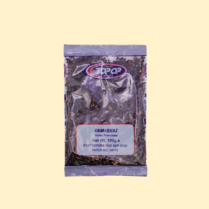 Top Op Kamarkas is an excellent choice for any pantry, offering a tasty and nutritious option. This 100g package provides the perfect amount of seasoning for a variety of dishes, making it an essential ingredient for Indian cuisine. Its unique blend of spices, including cumin, coriander, and dried red chili peppers, adds heat and flavor to any dish.