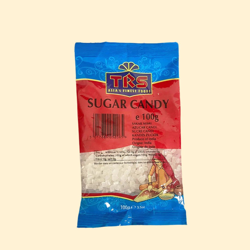 TRS / Heera Sugar Candy 100g is a high-quality candy made with pure sugar and natural colors. It has a soft texture and a sweet, irresistible taste that will please everyone. Perfect for snacks and desserts, the 100g pack provides a generous portion to share.