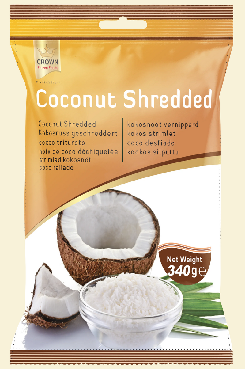 Crown Foods Coconut Shredded 340g