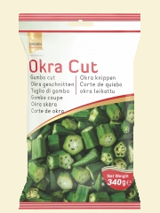 Crown Foods Cut Okra 340g