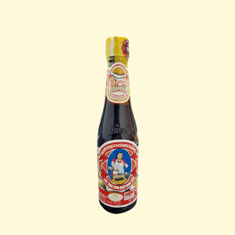 Explore bold flavors with Thailand Oyster Sauce MADKRUA 300ml. Spice up stir-fries and marinades with this unique blend of oysters, garlic, and herbs. Challenge your taste buds and leap into new culinary experiences!