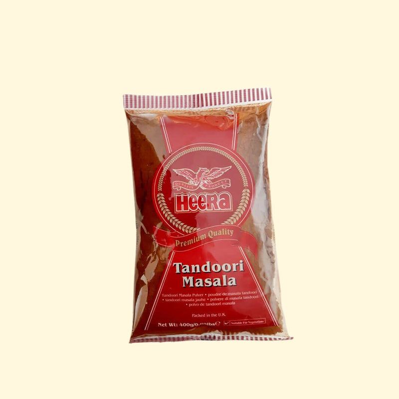 Deliciously spiced up your recipes with the Heera Tandoori Masala! This 400g pack is packed with flavorful spices that give your dish an authentic tandoori taste! Enjoy a sumptuous tandoori-style meal right at home! Bon appétit!